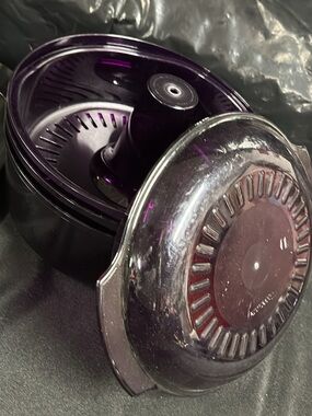 Purple Tupperware stack cooker - Deep Purple